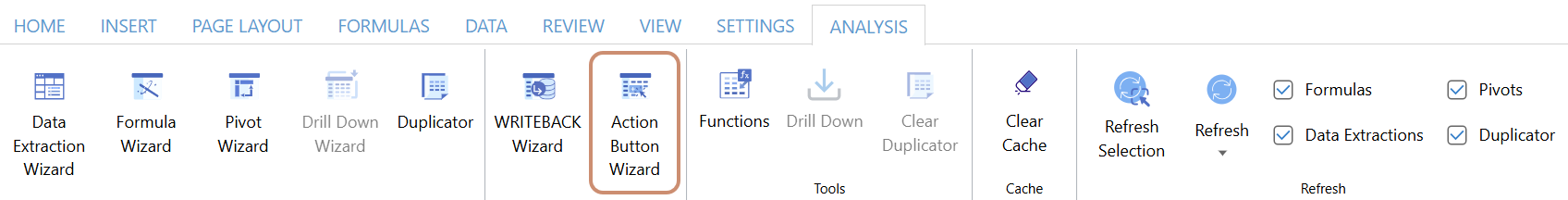 Initialize button position